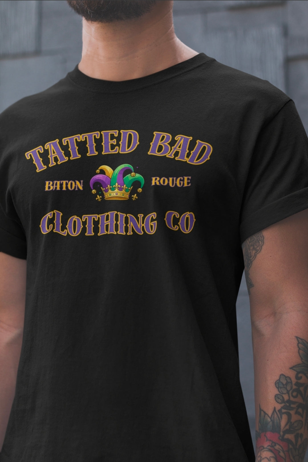 Mardi Gras T-Shirt (black)